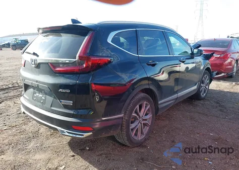 2020 Honda Cr-V Hybrid Touring from USA, damaged, VIN 7FART6H95LE019738